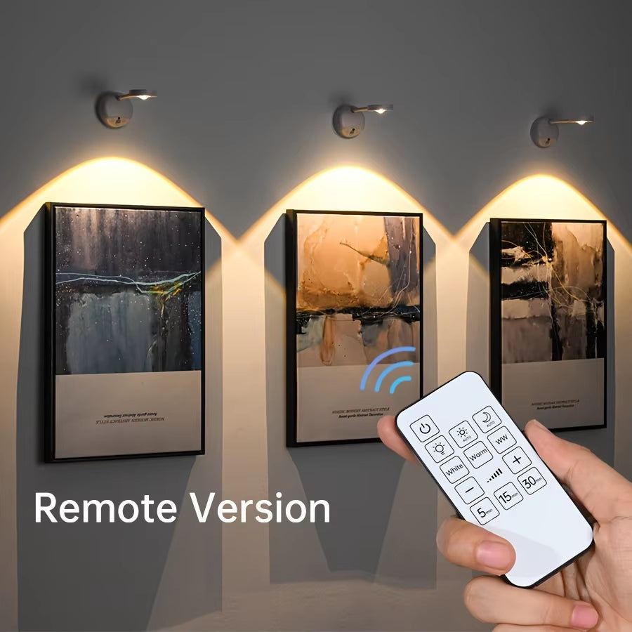LAMPARA DE PARED  "AURA SPOT" - RECARGABLE